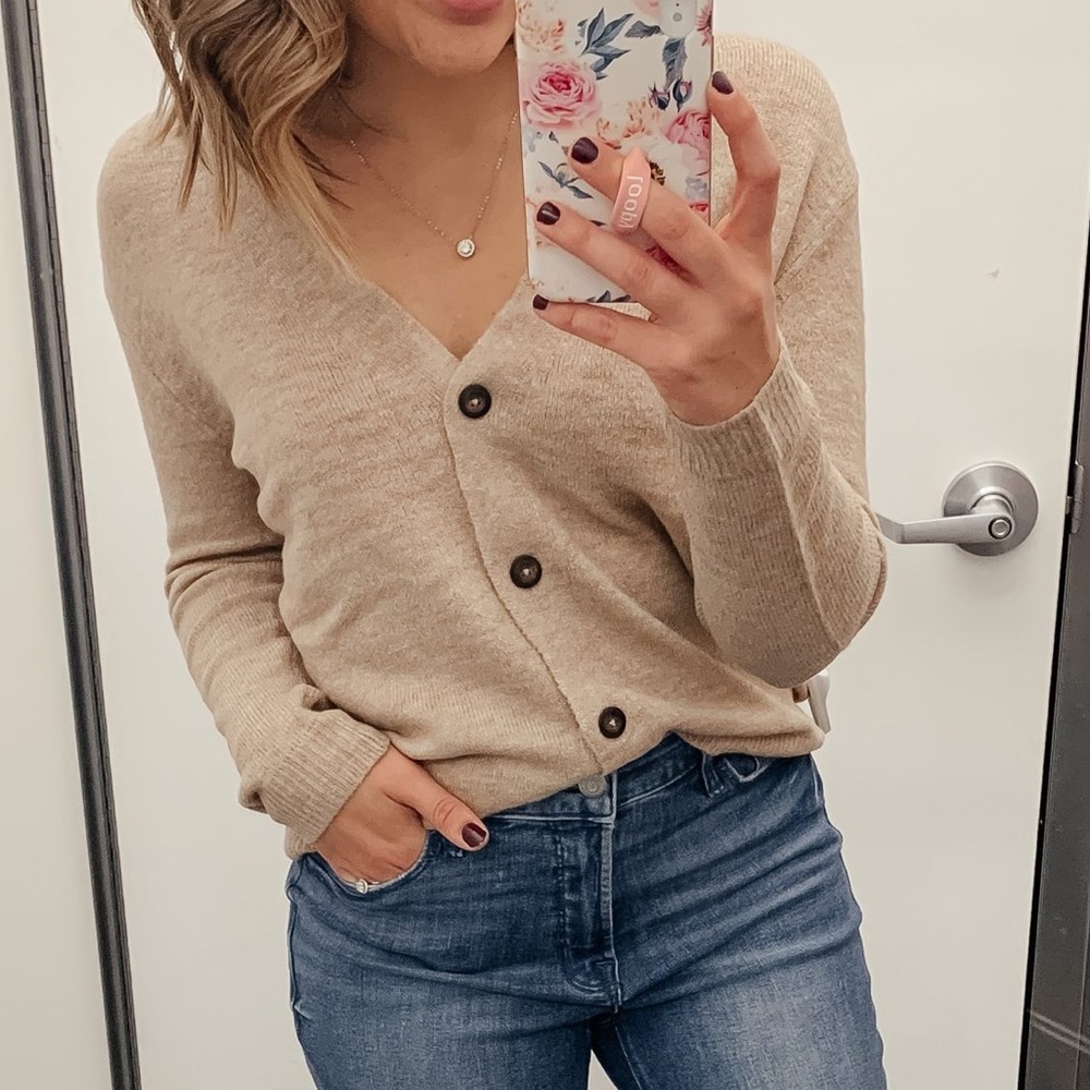 Old Navy Camel Cardigan